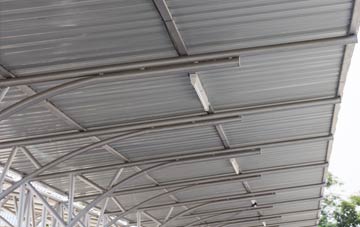 installing Hopton Wafers metal roofing